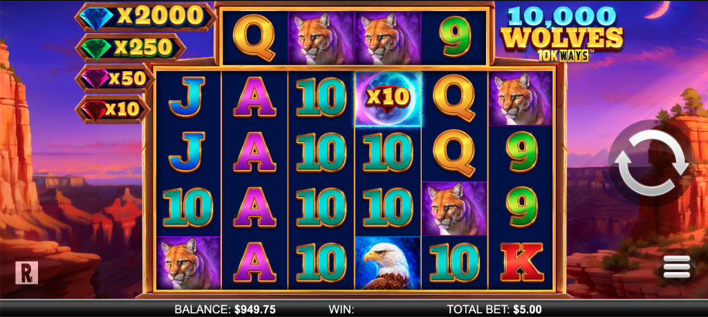 10,000 Wolves 10k Ways reel set
